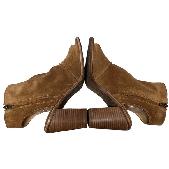 UGG Valencia Peep Toe Heeled Ankle Booties Size 9.5 - Picture 5 of 11